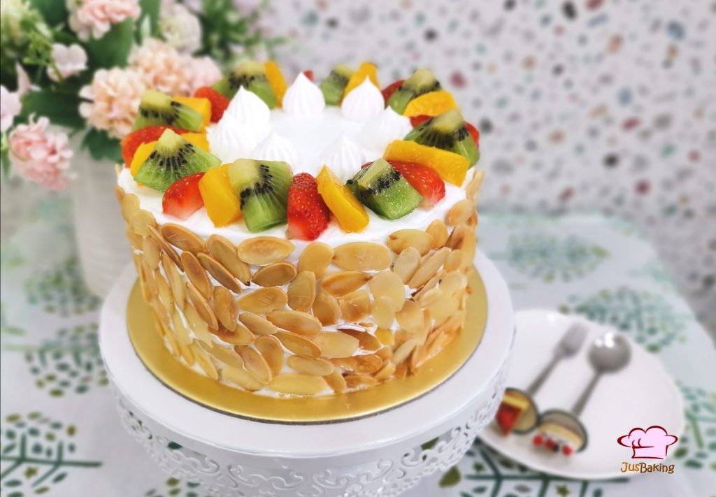 Birthday fruit cake baking class